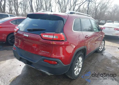 2016 Jeep Cherokee Limited из США, поврежденный, VIN 1C4PJMDS7GW232147